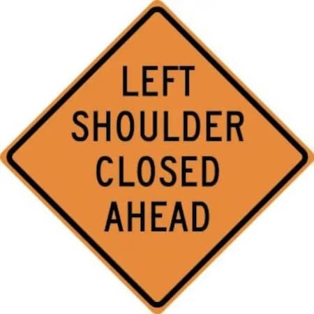 Accuform RIGID CONSTRUCT ION SIGN LEFT SHOULDER FRK619HP